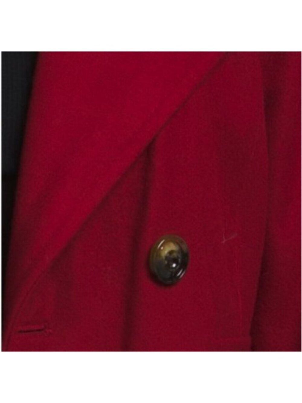 LONDON FOG Wool Blend Double Breasted Peacoat - Picture 4 of 5